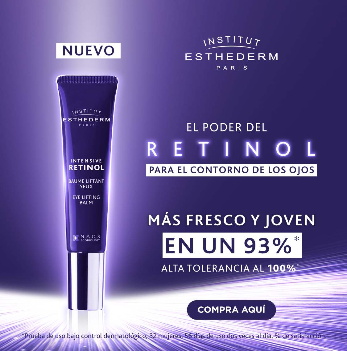 contorno de ojos intensivo retinol